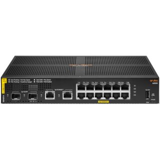 12+4P HP Enterprise Aruba 6000 12G + 2G/2SFP PoE+ (139W) Switch M RM