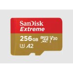 256GB SanDisk Extreme MicroSDXC 190MB/s +Adapter