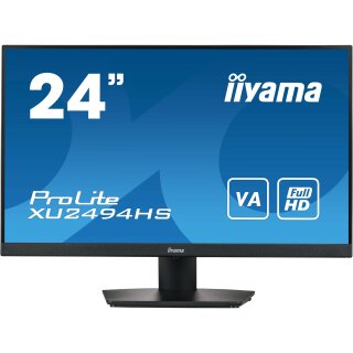 24/60,5cm (1920x1080) iiyama ProLite XU2494HS-B2 16:9 4ms HDMI DisplayPort VESA Speaker FullHD Black