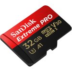 CARD 32GB SanDisk Extreme Pro MicroSDHC 100MB/s +Adapter