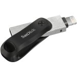 STICK 64GB USB 3.1 SanDisk iXpand Go Apple Lightning black/silver