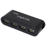 LogiLink UA0085 USB 2.0 HUB 4-Port 4xUSB 2.0 mit Netzteil