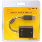 Adapter DisplayPort > DVI (ST-BU) DeLOCK Black