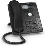 SNOM D715 VOIP Tischtelefon (SIP) Gigabit o Netzteil Black