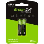 Green Cell Akku 2xAAA HR03 800mAh