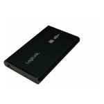 6cm SATA USB2 LogiLink Alu black