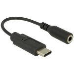 KAB USB C > Adapter Klinkenbuchse 14 cm schwarz...