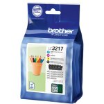 TIN Brother Tinte LC-3217VALDR Value Pack (BK(C/M/Y)