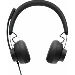 Logitech Headset Zone Wired MSFT Teams on Ear kanbelgebunden USB-C Gray