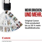 Canon Tinte PGI-550PGBK XL 6431B001 Pigment-Schwarz bis zu 500 Seiten gemäß ISO/IEC 24711