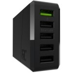 Green Cell Charger 52W 5-Port USB3.0 Schwarz