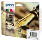 Epson Tinte 16XL C13T16364012 4er Multipack (BKMCY) bis...