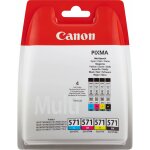 Canon Tinte CLI-571 0386C005 Multipack (BKMCY) bis zu 349...