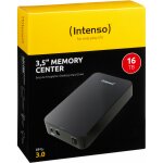 3,5 16TB Intenso Memory Center USB 3.0 RPM 5400 black