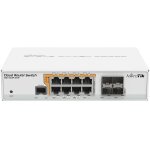 8P+4 MikroTik CRS112-8P-4S-IN PoE+ M RM